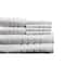Hastings Home Hastings Home 8 Piece 100 Percent Cotton Plush Bath Towel Set - White 678455NZE - alternate 2